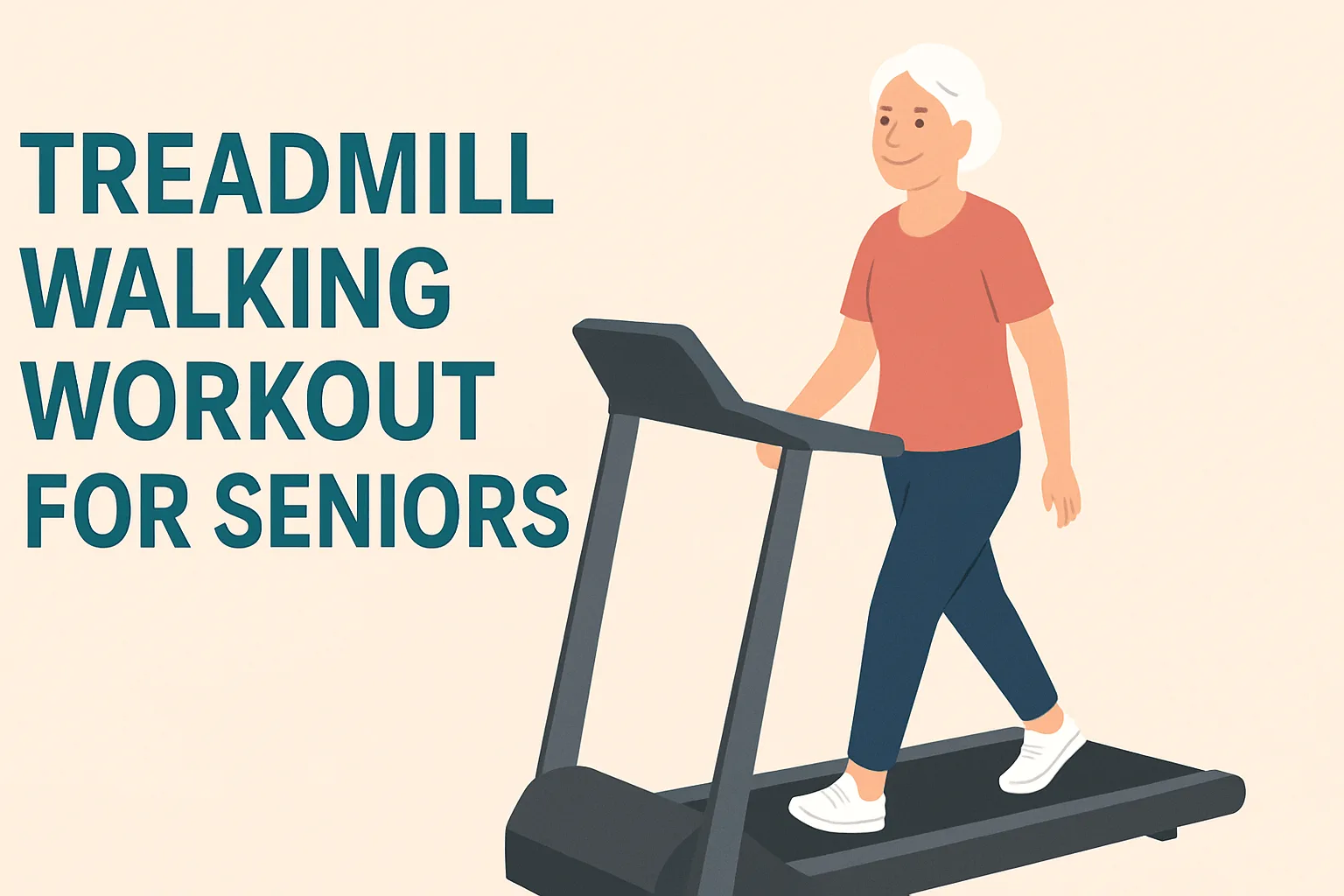 Treadmill Walking Workout for Seniors